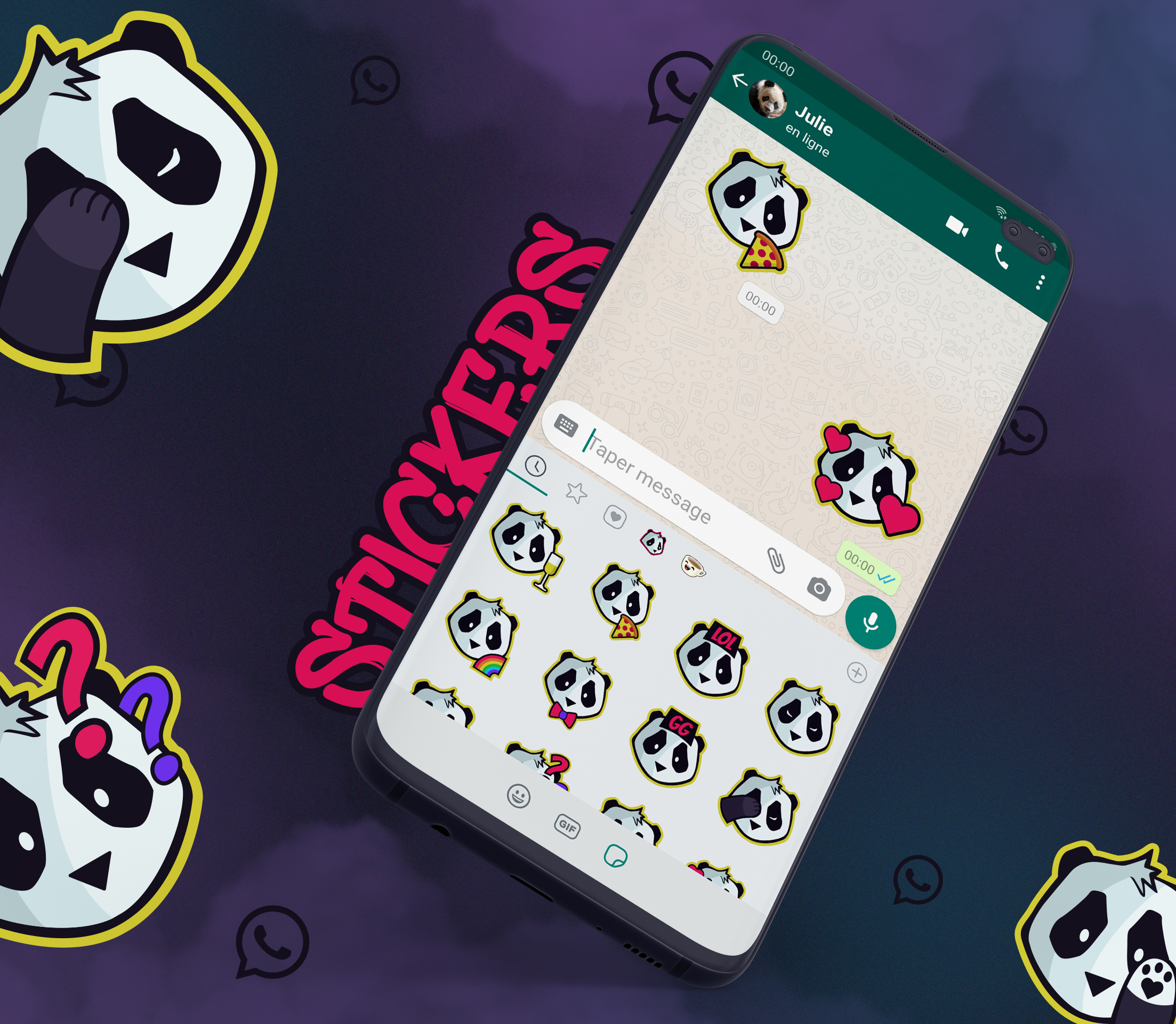 Stickers Whatapp Xbitionart